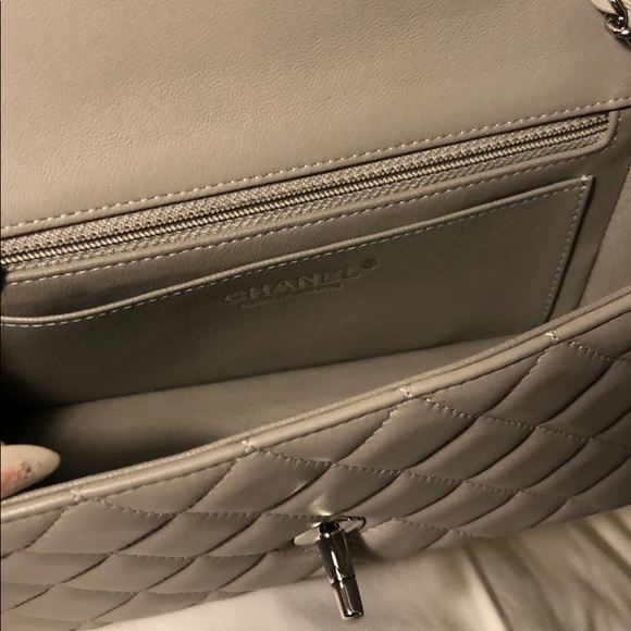 Chanel Grey Mini in Calf Skin - Picture 3 of 5